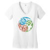 balance of power clearance Women's V-Neck T-Shirt