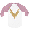 Maverick Gold Print 3/4 Sleeve Shirt