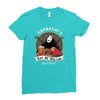 all you can eat buffet Ladies Fitted T-Shirt