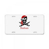 personalized pirate License Plate