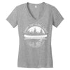 camp crystal lake  1935 Women's V-Neck T-Shirt