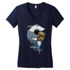shark Women's V-Neck T-Shirt