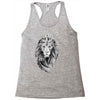 lion with crown Racerback Tank