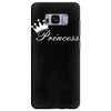 princess sticker vinyl decal die cut   girl crown car window baby wall Samsung Galaxy S8 Plus