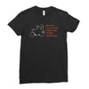 couple biker Ladies Fitted T-Shirt