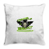 drop the beat   overwatch Throw Pillow