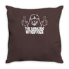 darth vader fun party trance Throw Pillow