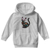 loco coco skul cat Youth Hoodie