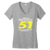 cole trickle 51 Women's V-Neck T-Shirt