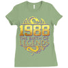 legends are born in 1988 hoodie 5 Ladies Fitted T-Shirt