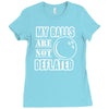 my balls are not deflated Ladies Fitted T-Shirt