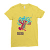 breaking bear Ladies Fitted T-Shirt