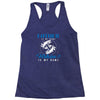 Father is my Name Fishing Is My Game Racerback Tank