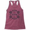 train hard Racerback Tank