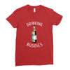 Drinking Buddies Ladies Fitted T-Shirt