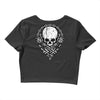 death by squence Crop Top