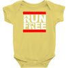 free running parkour run free Baby Onesie