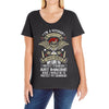 I'm A Veteran Granddad T Shirt Ladies Curvy T-Shirt