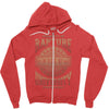 rapture univeristy Zipper Hoodie