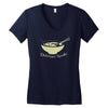 delicious noodle Women's V-Neck T-Shirt