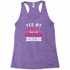 yes dogs are my children. get over it Racerback Tank