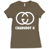 kurupt fm chabuddy g cg logo Ladies Fitted T-Shirt