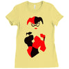 suicide squad Ladies Fitted T-Shirt