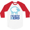 i m with herd 3/4 Sleeve Shirt