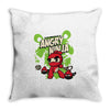 angry ninja and co Throw Pillow