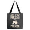 the 8th day god made farmers Tote Bags