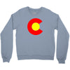 colorado flag Crewneck Sweatshirt
