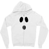 boo face Zipper Hoodie