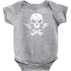 rock skull Baby Bodysuit