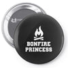 Bonfire Princess Pin-back button