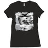 girl smoking a blunt Ladies Fitted T-Shirt