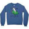To The Disco (Unicorn Riding Triceratops) Crewneck Sweatshirt