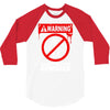 zombie  do not feed the zombies fun 3/4 Sleeve Shirt