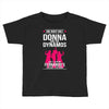 Donna And Dynamos White Letter Toddler T-shirt