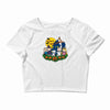 peanuts gang Crop Top