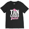 tan legged juliet V-Neck Tee