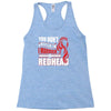 you dont scare me i married a redhead Racerback Tank