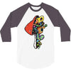 inside a mushroom 3/4 Sleeve Shirt