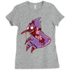 mordecai from regular show, walking dead Ladies Fitted T-Shirt