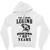 The Fishing Legend Reeling Them In For 40 Years Zipper Hoodie