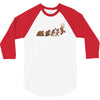 retro evolution 3/4 Sleeve Shirt
