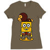 bob l'&eacute;ponge Ladies Fitted T-Shirt