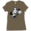mickey frappe un bang Ladies Fitted T-Shirt