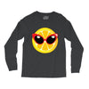 Lemon with Disco Glasses Long Sleeve Shirts