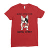 nobody listens to me Ladies Fitted T-Shirt