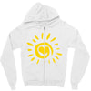 sun Zipper Hoodie